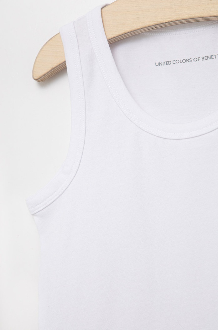 United Colors of Benetton top dziecięcy (2-pack) 3MC10H014.G.CONTINUATIV