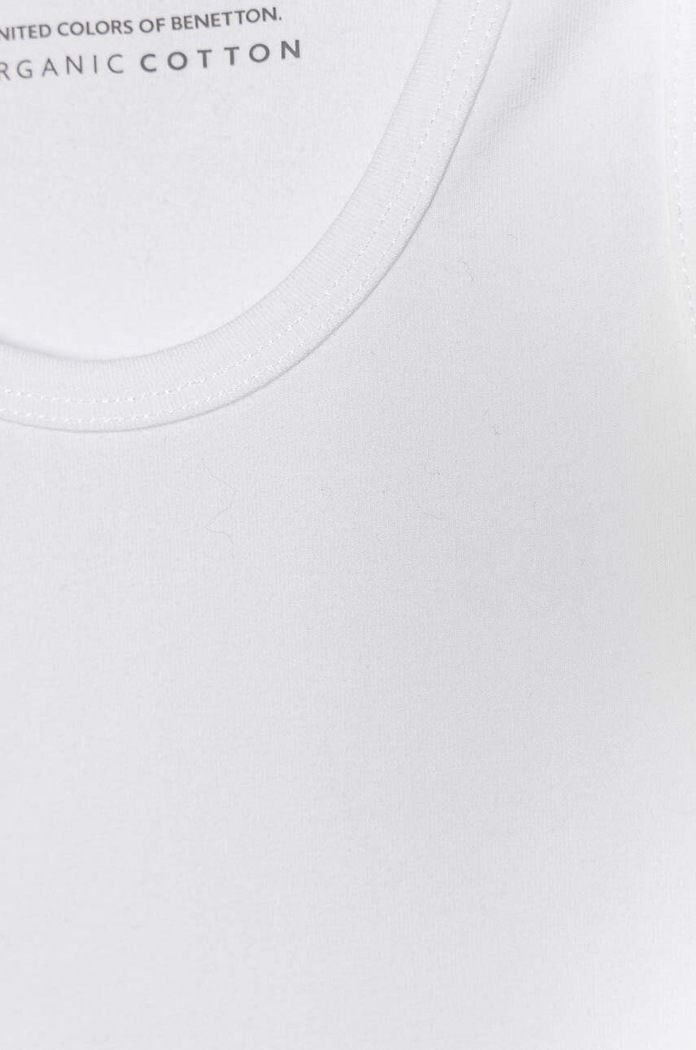 Αγορίστικα Παιδικό μπλουζάκι United Colors of Benetton 2-pack 3OP80H014.G.CONTINUATIV λευκό