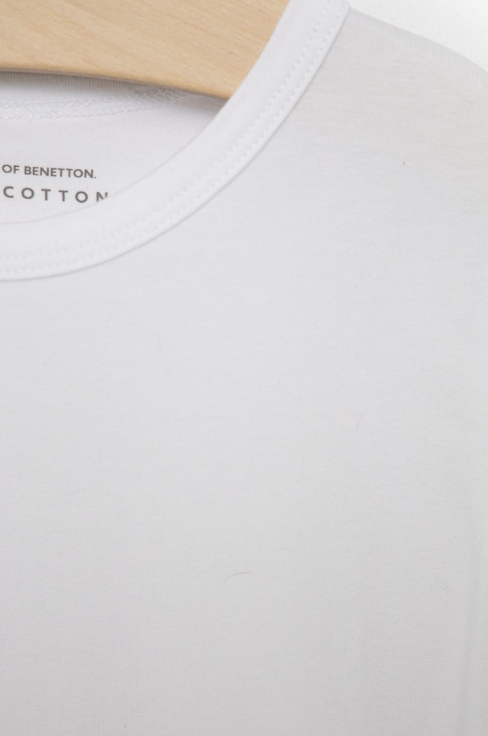 Detské tričko United Colors of Benetton biela 3OP80M018.G.CONTINUATIV