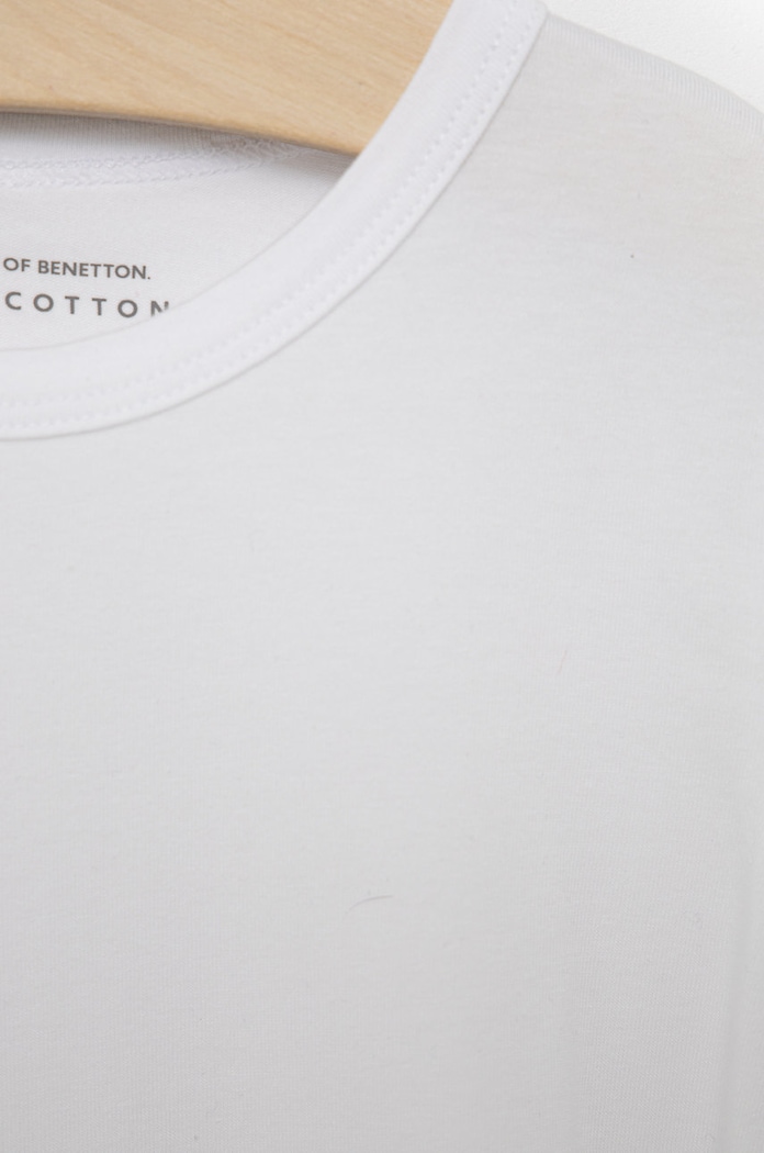 Detské tričko United Colors of Benetton biela 3OP80M018.G.CONTINUATIV