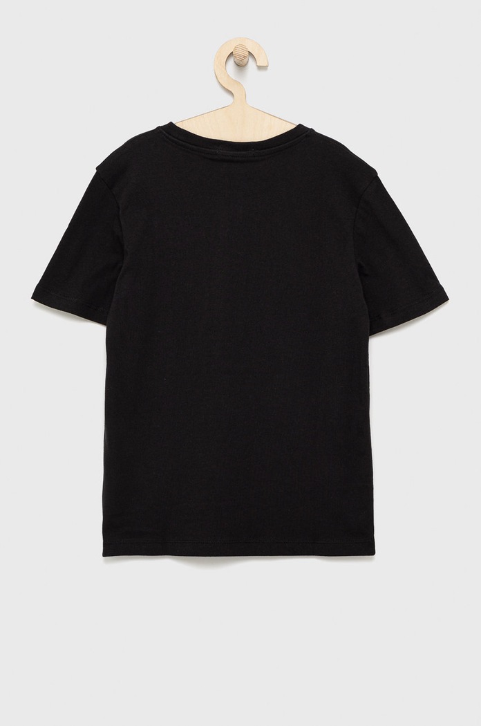 Calvin Klein Jeans t-shirt bawełniany dziecięcy IU0IU00267.9BYY IU0IU00267.9BYY czarny AA00