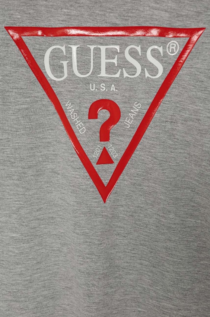 Chłopiec Guess t-shirt bawełniany dziecięcy L73I55.K8HM0.9BYH szary