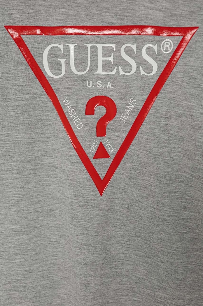 Chłopiec Guess t-shirt bawełniany dziecięcy L73I55.K8HM0.9BYH szary