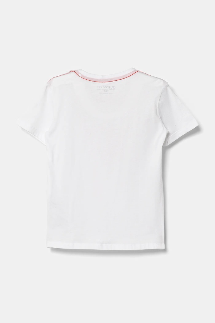 Guess tricou de bumbac pentru copii N73I55.K8HM0.PPYA alb AA00