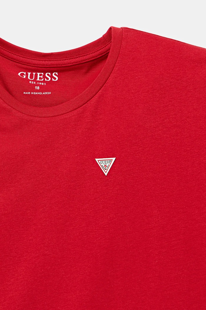 Chlapec Guess Detské bavlnené tričko Guess L5YI38.K5M20.9BYA červená
