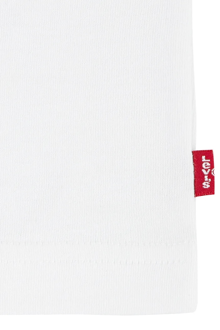Levi's tricou de bumbac pentru copii MY FIRST BATWING TEE alb 8EM318