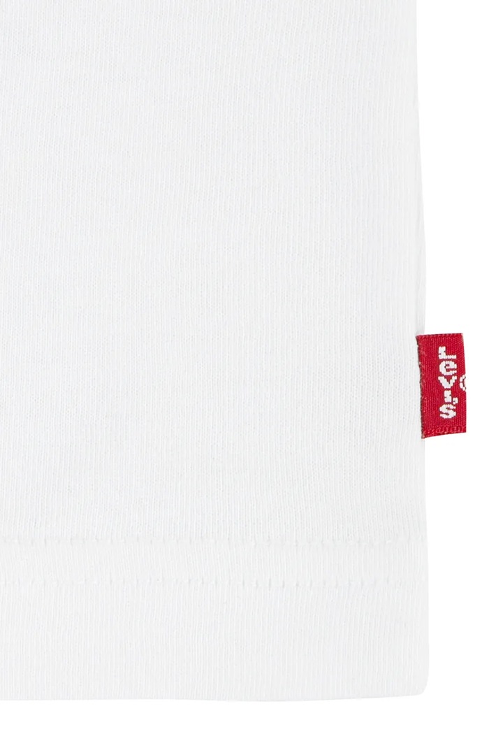 Levi's tricou de bumbac pentru copii MY FIRST BATWING TEE alb 9EM318