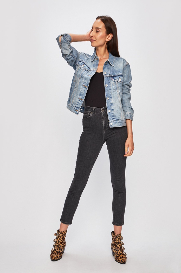Pieces - Top 17043599 czarny AA00