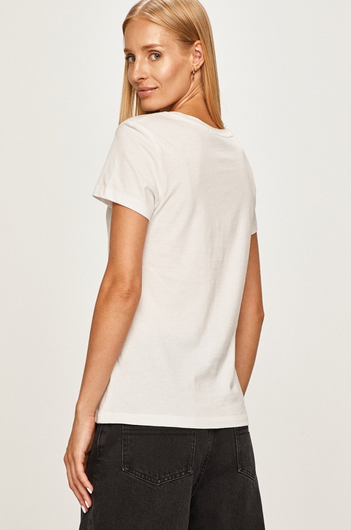 Oblečenie Calvin Klein Jeans - Tričko J20J207879 biela