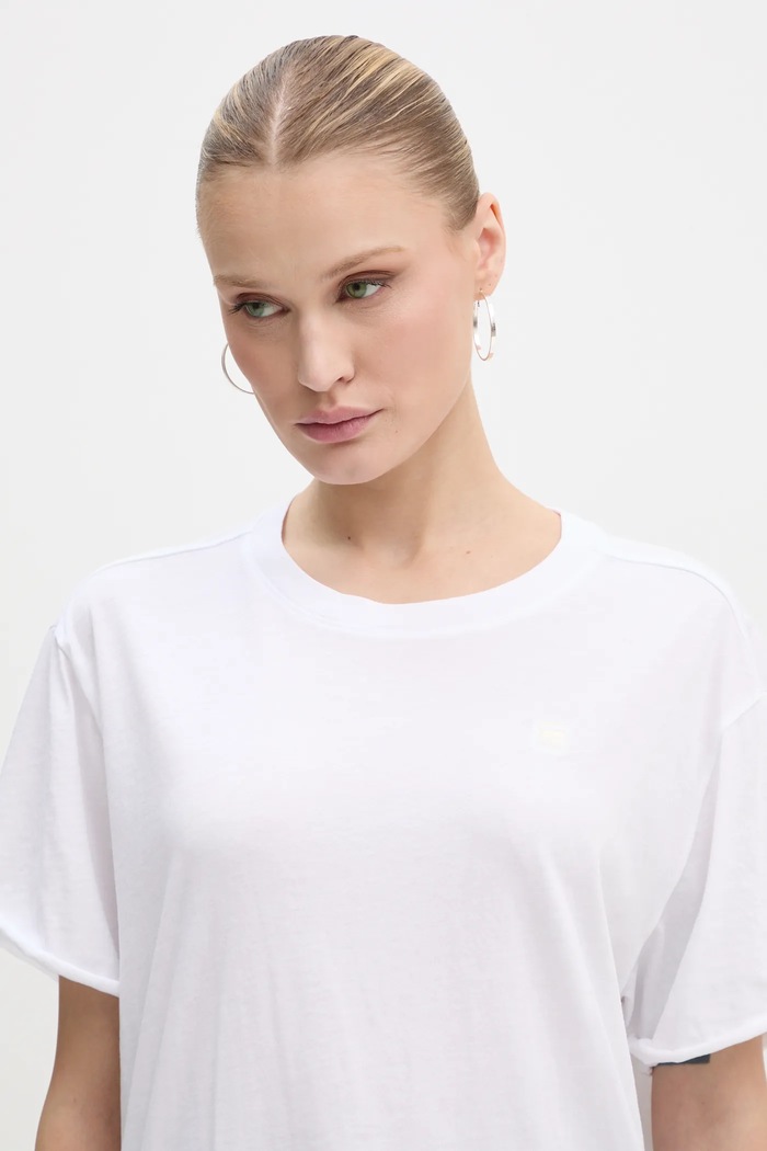 G-Star tricou din bumbac Lash fem loose r t alb D16902.4107