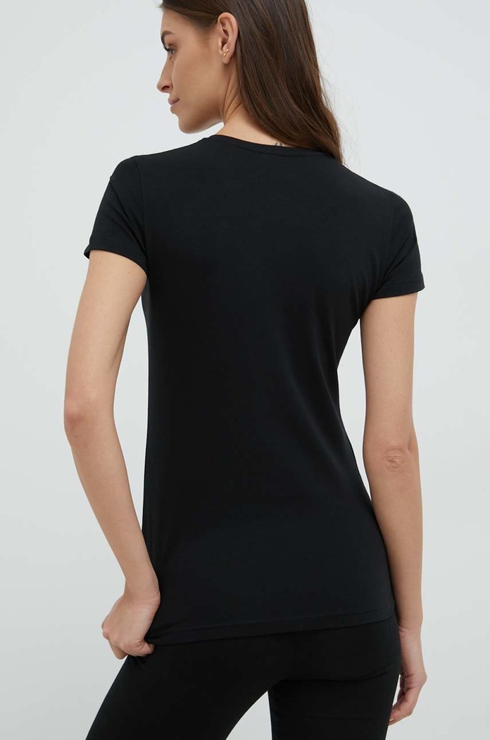 Emporio Armani Underwear T-shirt lounge 164407.CC318 czarny AA00