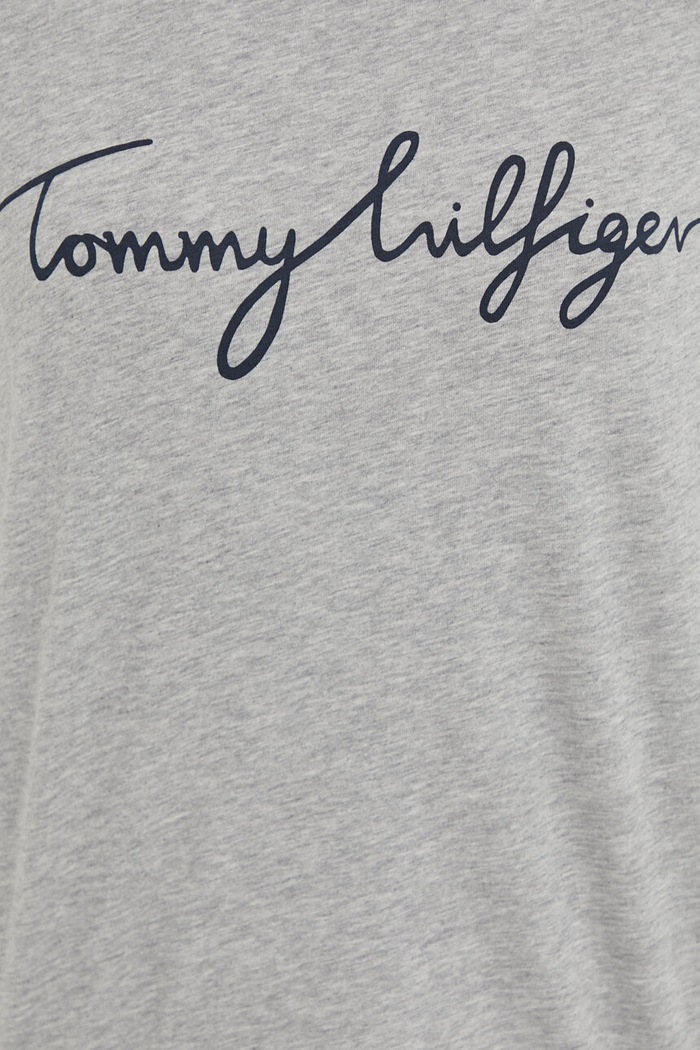 Tommy Hilfiger t-shirt in cotone grigio WW0WW24967.NOS
