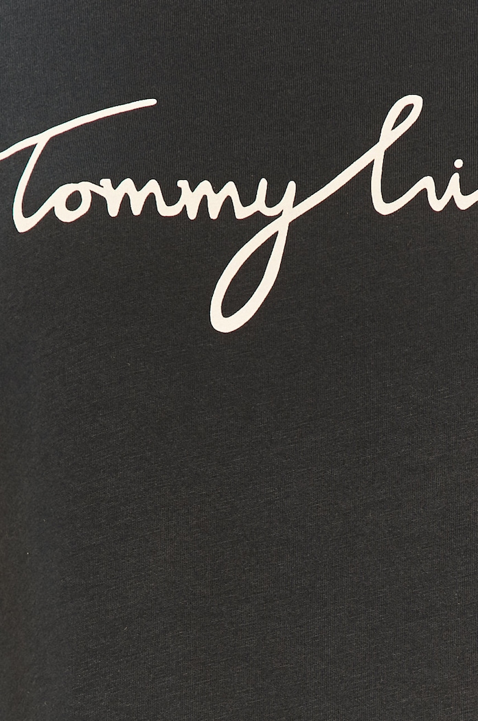 Tommy Hilfiger t-shirt bawełniany WW0WW24967.NOS granatowy
