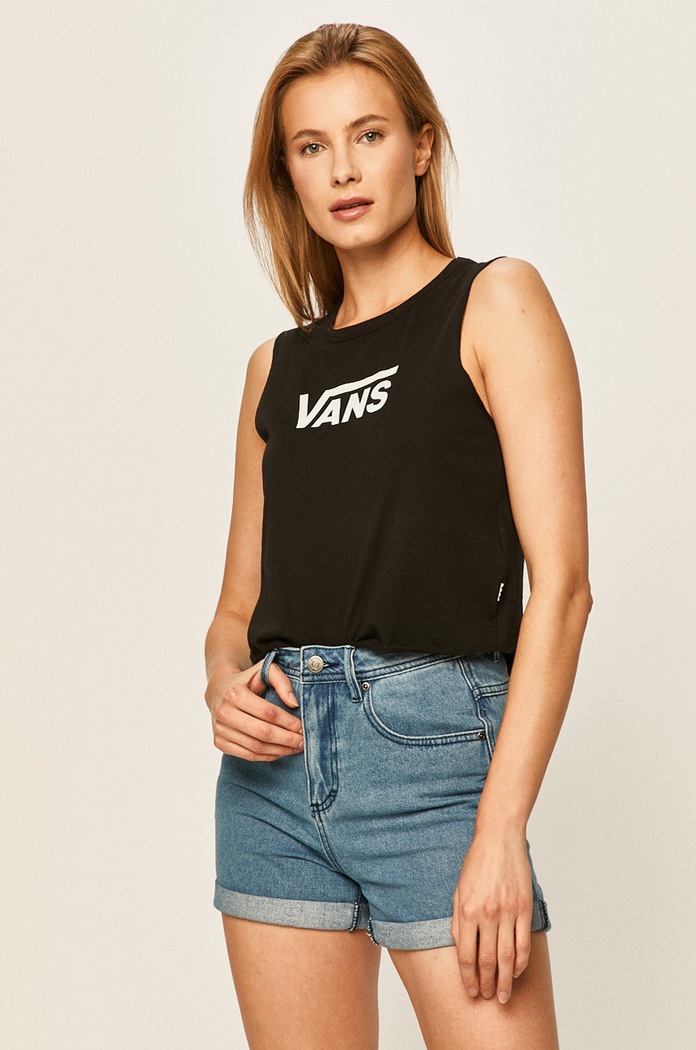 Top Vans kulatý černá VN0A49ZKBLK1