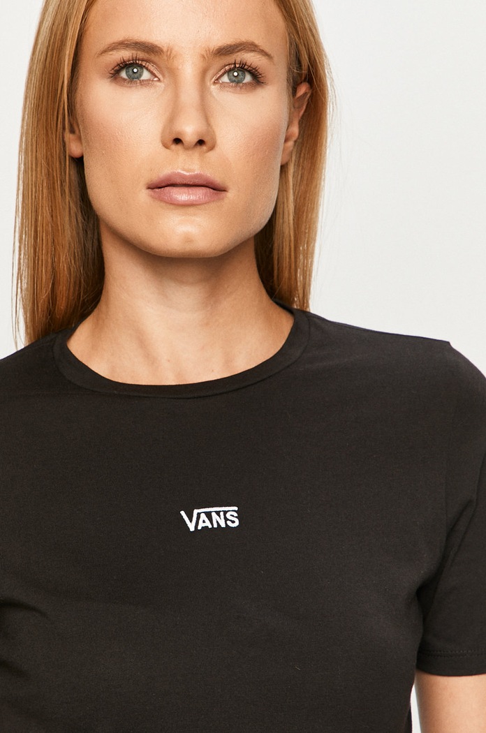Vans - Μπλουζάκι μαύρο VN0A54QUBLK1