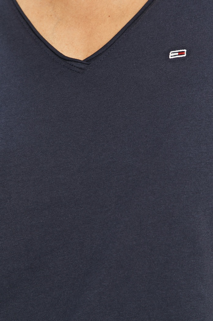Tommy Jeans - Tričko DW0DW09195.NOS tmavomodrá