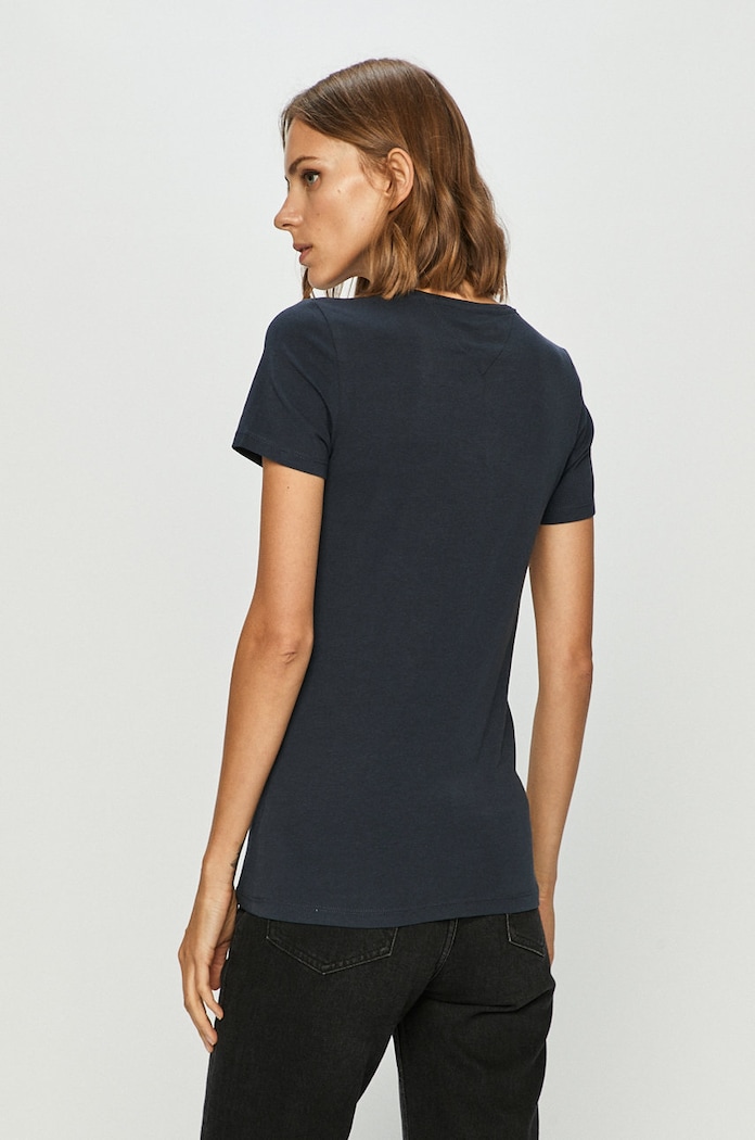 Îmbrăcăminte Tommy Jeans tricou DW0DW09197.NOS bleumarin