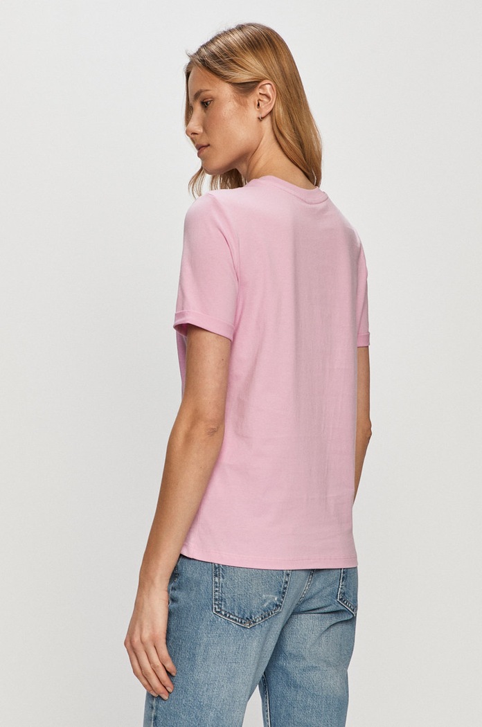 Odzież Pieces T-shirt 17086970 różowy