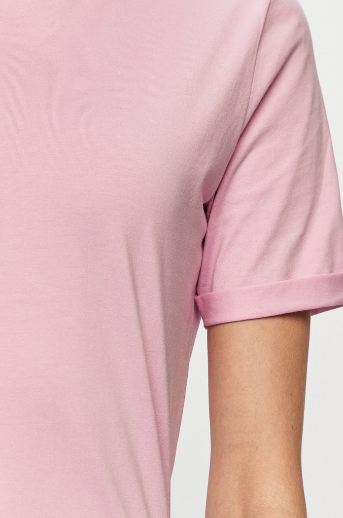 T-shirt Pieces różowy 17086970