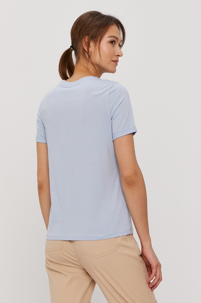 Odzież Pieces T-shirt 17086970 niebieski