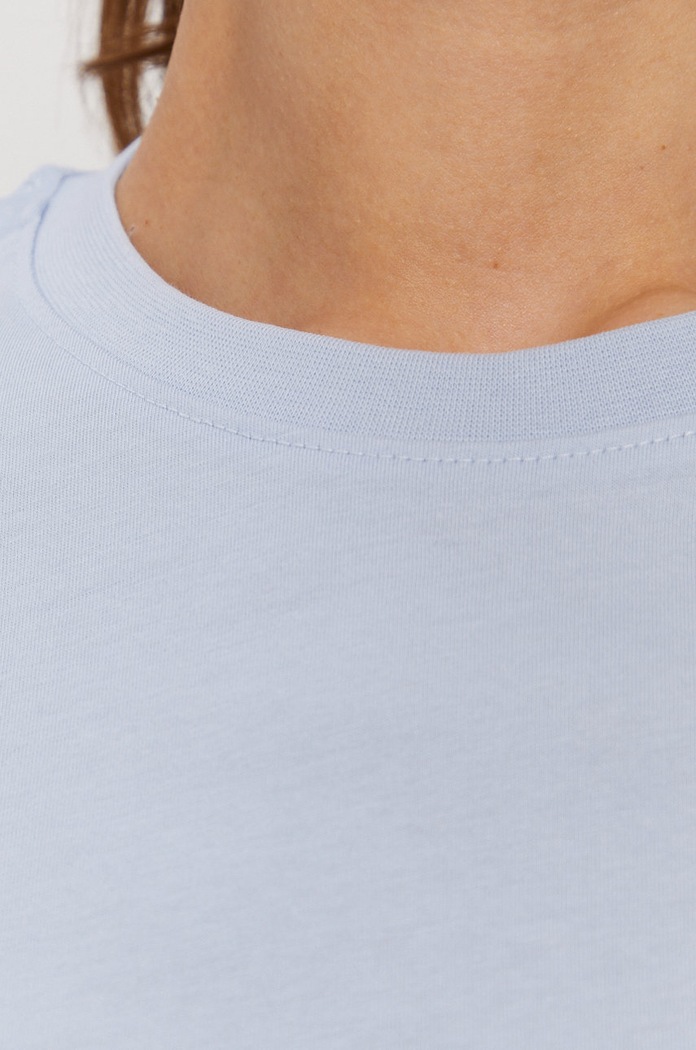 T-shirt Pieces niebieski 17086970