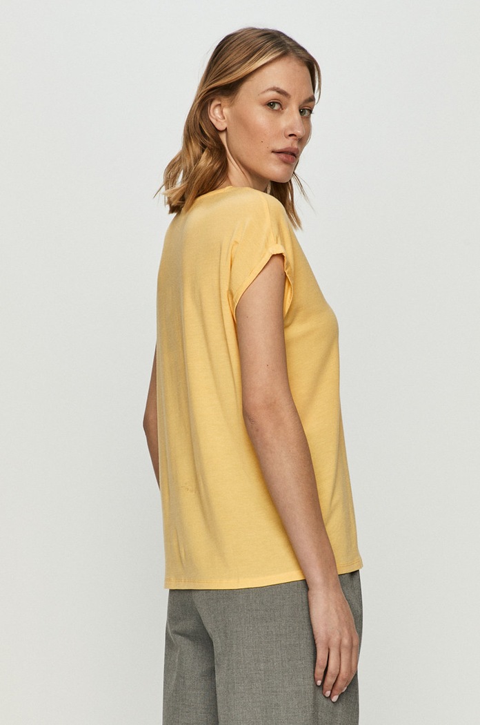 Odzież Vero Moda T-shirt 10187159. żółty