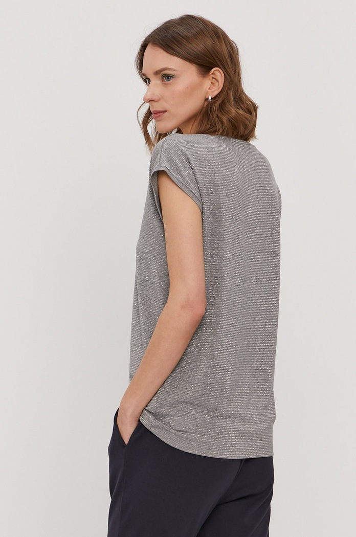 Odzież Pieces T-shirt 17078572 szary