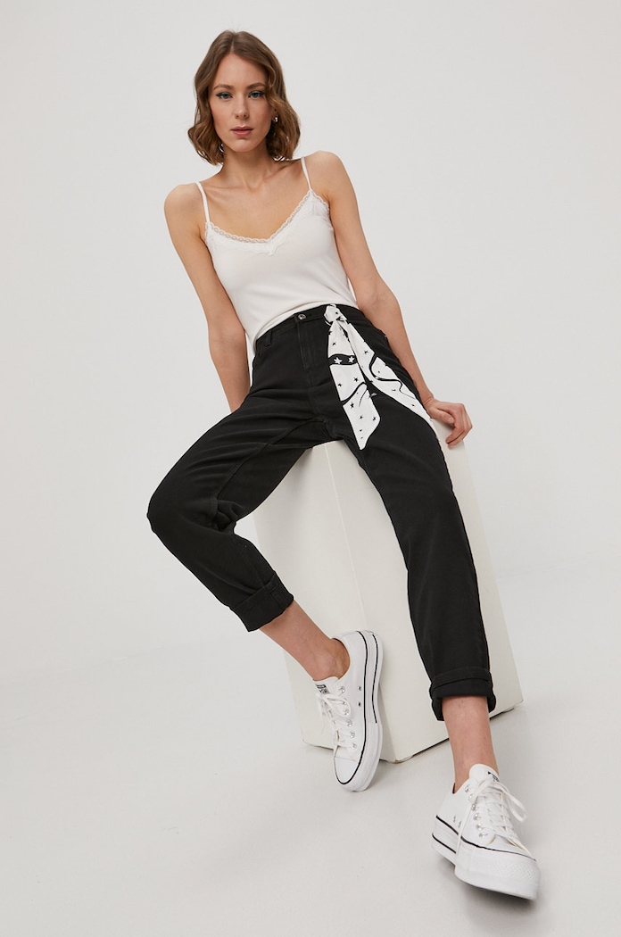 Pieces Top 17087739 biały AA00
