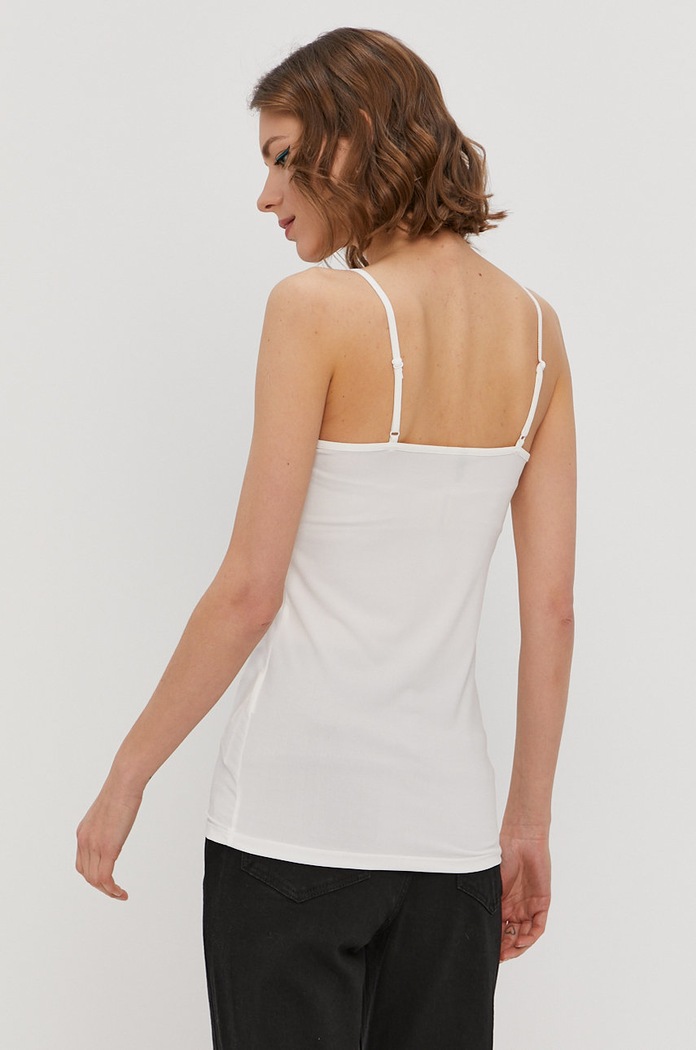 Odzież Pieces Top 17087739 biały