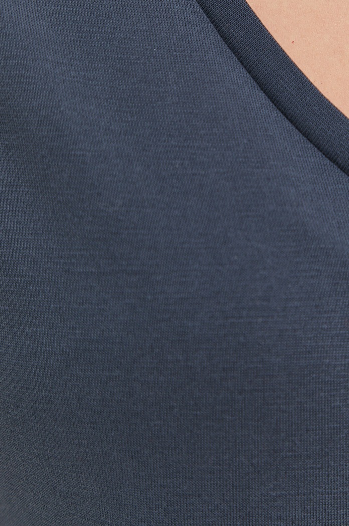 Pieces T-shirt granatowy 17095260