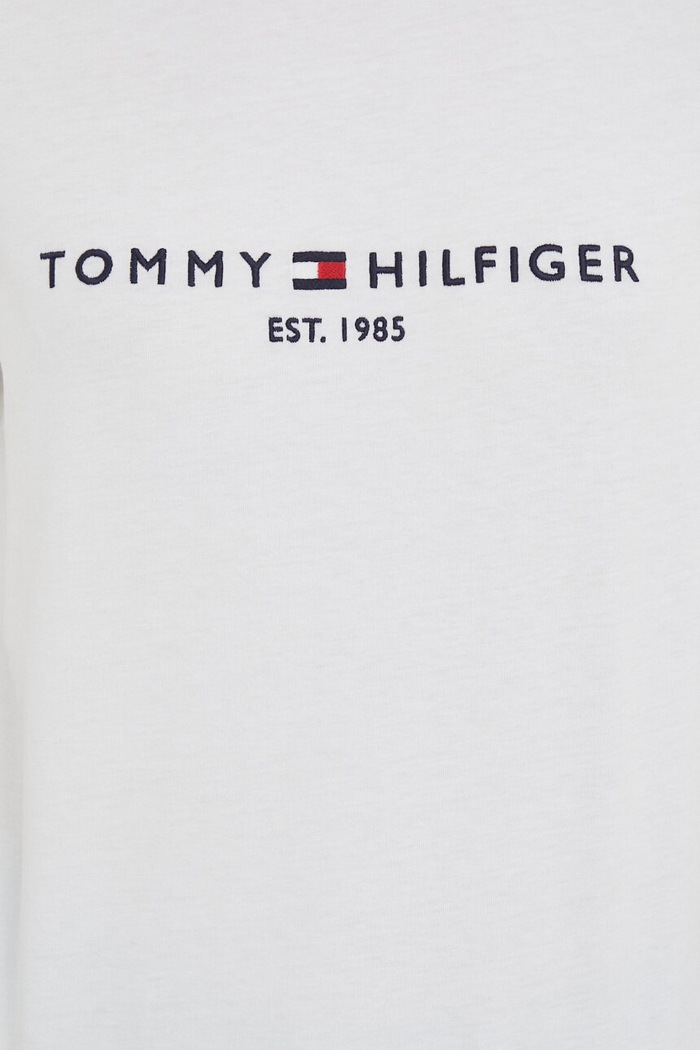 Tommy Hilfiger bombažna majica WW0WW31999.NOS bela