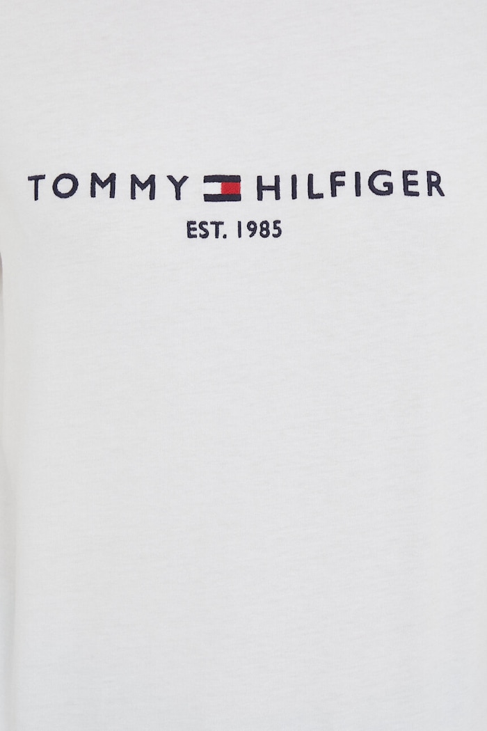 Tommy Hilfiger bombažna majica WW0WW31999.NOS bela