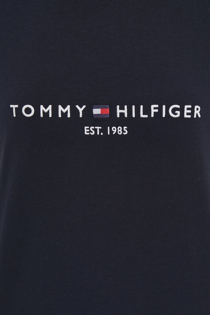 Tommy Hilfiger tricou din bumbac bleumarin WW0WW31999.NOS