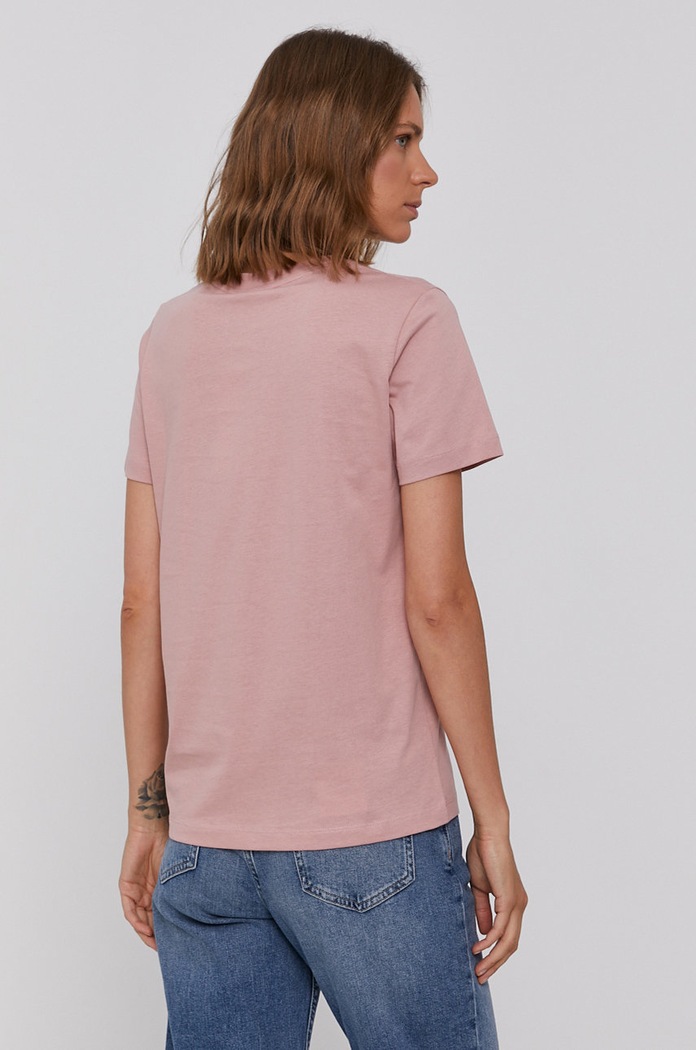 Oblečení Bavlněné tričko Calvin Klein K20K202142.NOS růžová