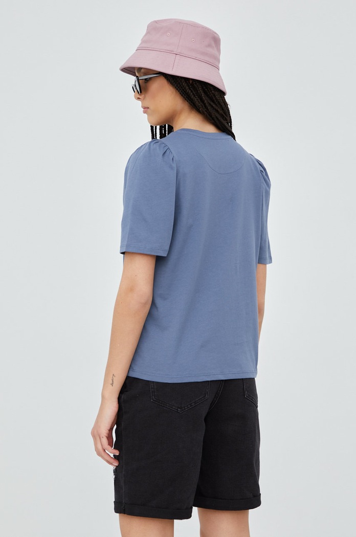 Odzież Noisy May T-shirt bawełniany 27013247.ChinaBlue granatowy