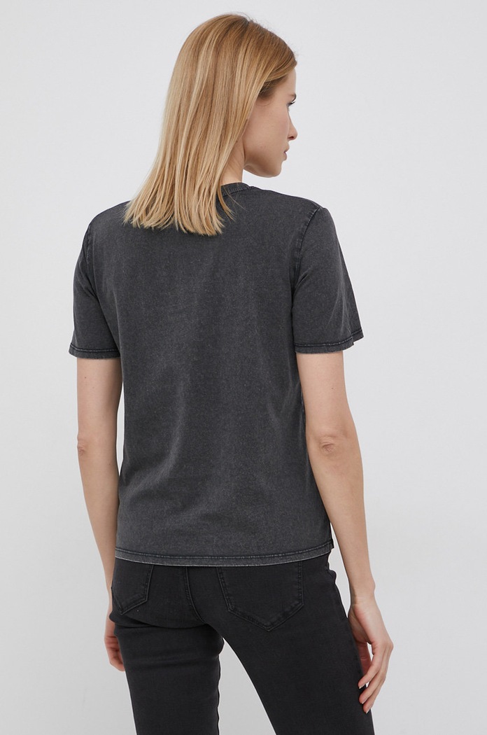 Oblečení Bavlněné tričko JDY 15254078.Black šedá