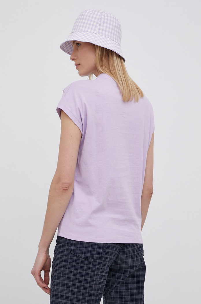 Îmbrăcăminte Vero Moda Tricou din bumbac 10258657.Lavendula violet