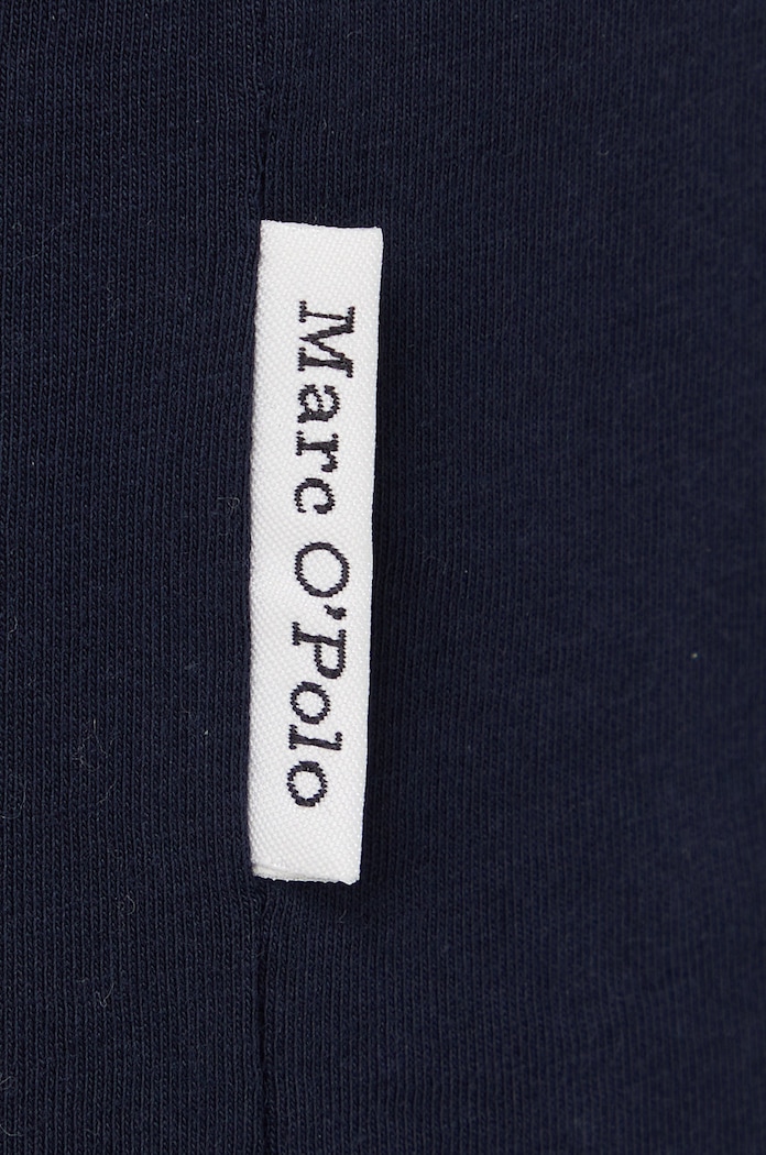 Bavlnené tričko Marc O'Polo 5000009469 tmavomodrá