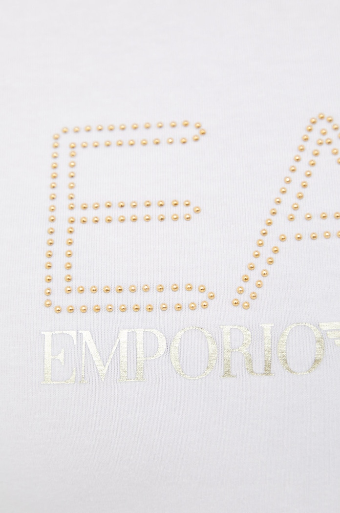 EA7 Emporio Armani t-shirt 8NTT24.TJ2HZ.NOS 8NTT24.TJ2HZ.NOS biały