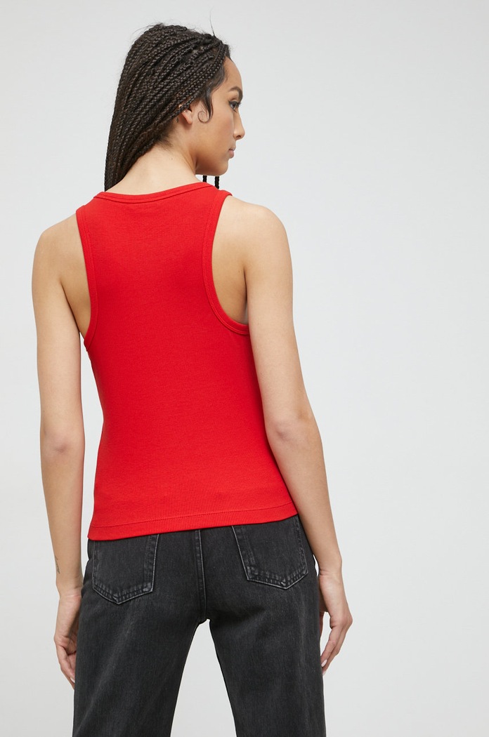 Odzież Tommy Jeans Top DW0DW12548.NOS DW0DW12548.NOS czerwony