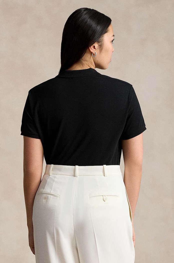 Πόλο Polo Ralph Lauren 211870245005 μαύρο AA00