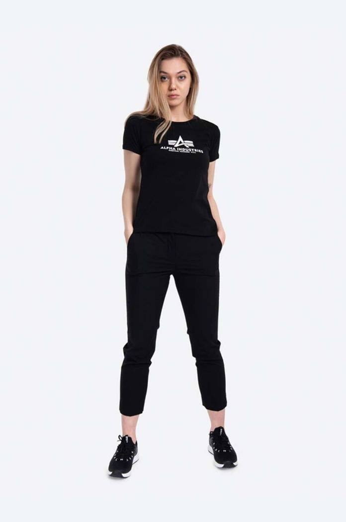 Alpha Industries Tricou din bumbac New Basic T 196051.03 negru AA00