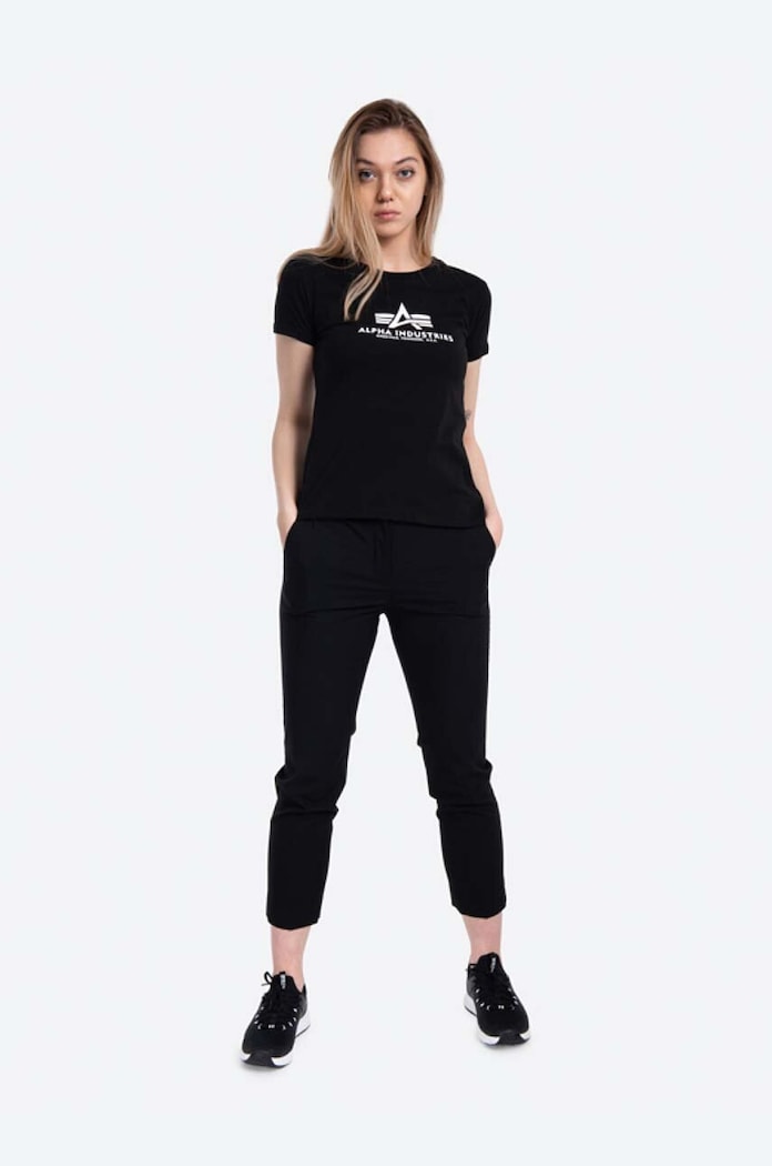 Alpha Industries Tricou din bumbac New Basic T 196051.03 negru AA00