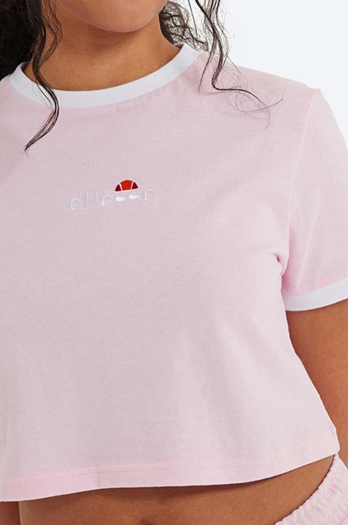 Oblečenie Ellesse Bavlnené tričko Ellesse SGJ11884 ružová