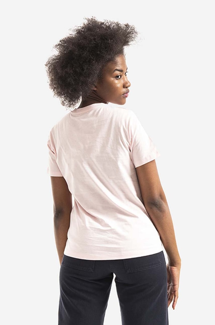 Clothing Norse Projects cotton t-shirt Gro Logo NW01.0077.5507 pink