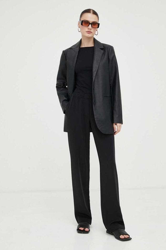 Samsoe Samsoe top F00001231 negru AA00