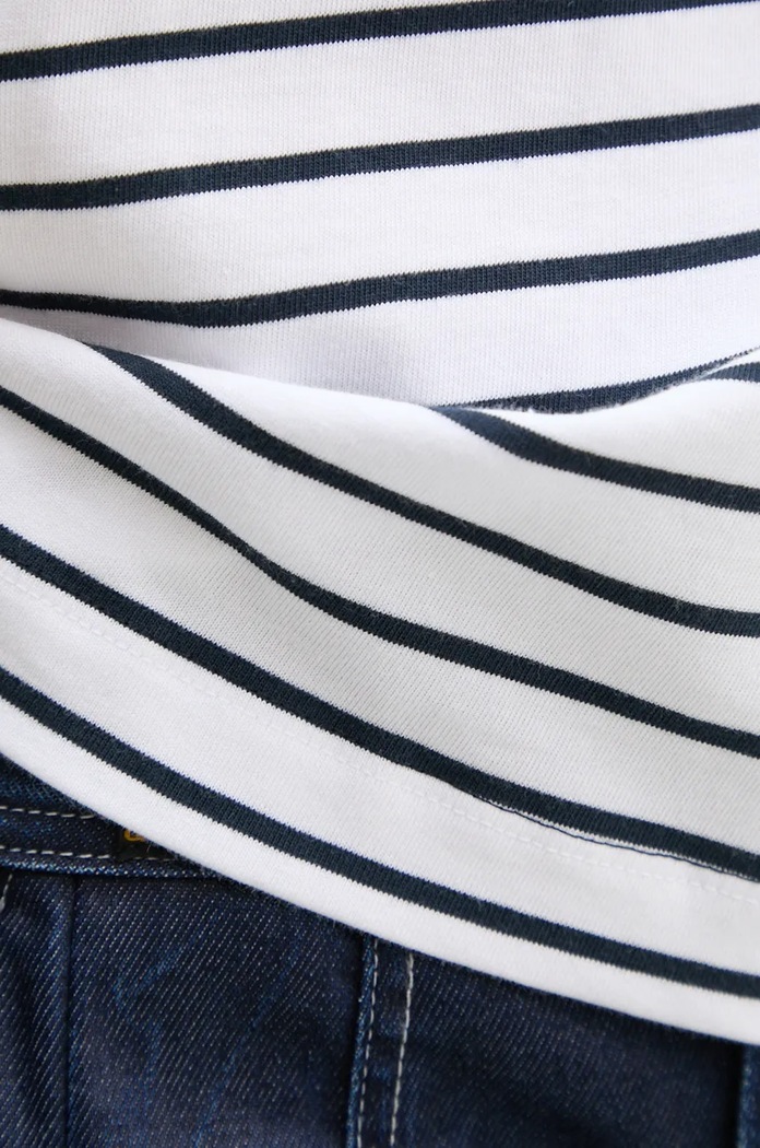Tricou din bumbac Samsoe Samsoe alb F00012400