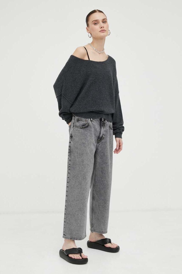 Top Samsoe Samsoe TALLA F00001561 čierna AA00