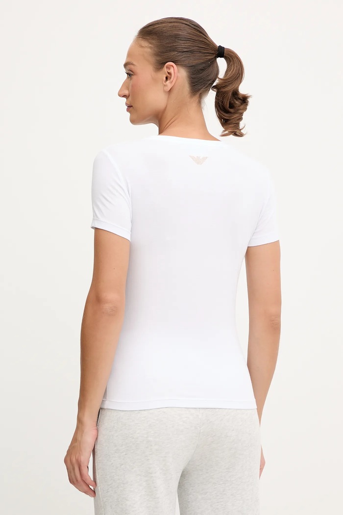 Oblečení Tričko EA7 Emporio Armani 8NTT67.TJDQZ bílá