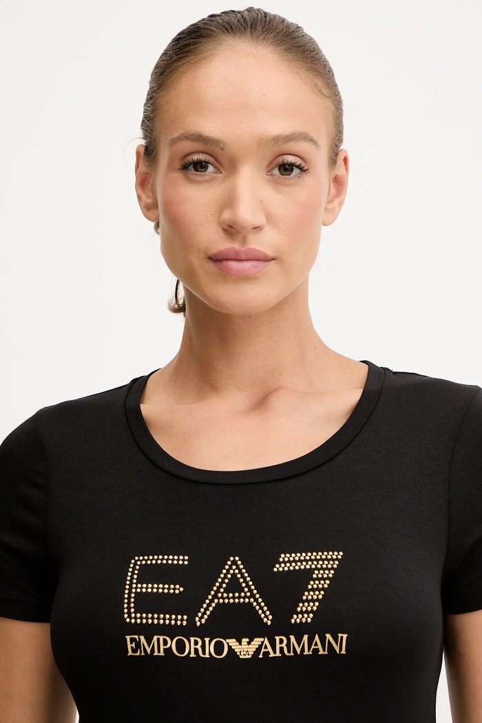 Odzież EA7 Emporio Armani t-shirt 8NTT67.TJDQZ czarny